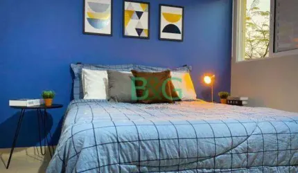 Apartamento com 1 dormitório, 38 m² - venda por R$ 254.400 ou aluguel por R$ 3.570/mês - Vila Guilhermina - São Paulo/SP