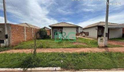 Casa com 2 dormitórios à venda, 43 m² por R$ 115.643 - Vida Nova - Barretos/SP