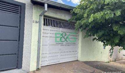Casa com 2 dormitórios à venda, 67 m² por R$ 148.873 - Chácaras Cornélia - Bauru/SP