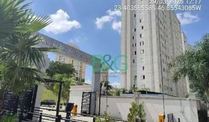 Apartamento com 2 dormitórios à venda, 43 m² por R$ 201.780 - Portais (Polvilho) - Cajamar/SP