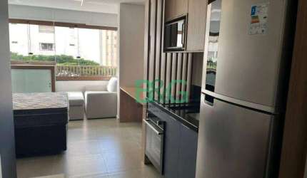 Studio com 1 dormitório, 25 m² - venda por R$ 600.000,00 ou aluguel por R$ 6.200,00/mês - Campo Belo - São Paulo/SP