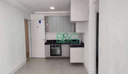Apartamento com 2 dormitórios para alugar, 47 m² por R$ 4.377,65/mês - Pompeia - São Paulo/SP