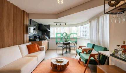 Apartamento com 3 dormitórios, 116 m² - venda por R$ 1.190. ou aluguel por R$ 7.066/mês - Vila Andrade - São Paulo/SP