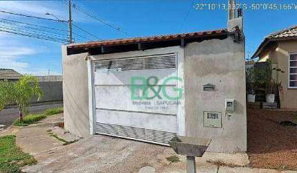 Casa com 2 dormitórios à venda, 80 m² por R$ 108.883 - Maracá II - Marília/SP