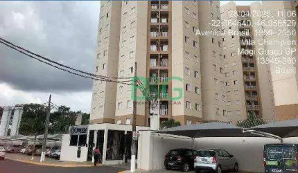 Apartamento com 2 dormitórios à venda, 46 m² por R$ 204.418 - Jardim Igaçaba - Mogi Guaçu/SP