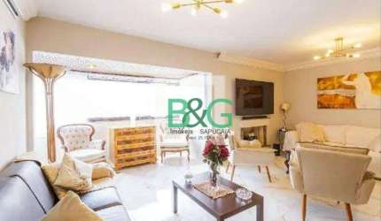 Apartamento com 4 dormitórios para alugar, 175 m² por R$ 18.030,00/mês - Moema - São Paulo/SP