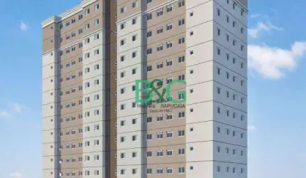 Apartamento com 2 dormitórios à venda, 43 m² por R$ 270.875,00 - Cooperativa - São Bernardo do Campo/SP