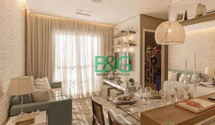 Apartamento com 3 dormitórios à venda, 59 m² por R$ 437.775,00 - Parque Jaçatuba - Santo André/SP