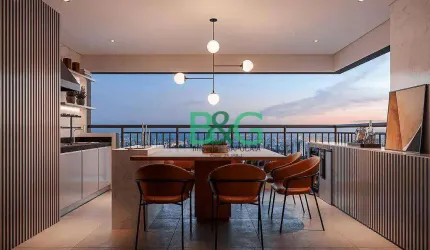 Apartamento com 3 dormitórios à venda, 90 m² por R$ 1.047.730,00 - Belém - São Paulo/SP