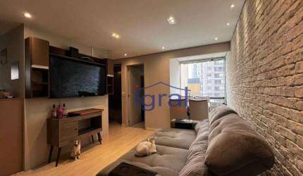 Apartamento com 2 dormitórios à venda, 45 m² por R$ 500.000,00 - Vila Guarani - São Paulo/SP