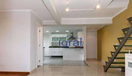 Apartamento Duplex com 2 dormitórios, 142 m² - venda por R$ 775.000,00 ou aluguel por R$ 6.043,00/mês - Vila Guarani - São Paulo/SP