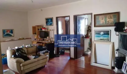 Sobrado à venda na Vila Valparaíso/ Santo André - 2 dorms,  5 vagas e edícula, 155m²