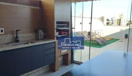 Cobertura com 2 dormitórios à venda, 134 m² - Vila Valparaíso - Santo André/SP