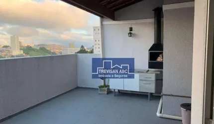 Cobertura com 2 dormitórios à venda, 96 m² por R$ 380.000,00 - Parque São Vicente - Mauá/SP