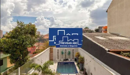 Sobrado com 3 dormitórios para alugar, 170 m² - Assunção - São Bernardo do Campo/SP