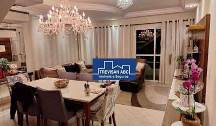 Apartamento Triplex com 3 dormitórios à venda, 187 m² - Santa Maria - Santo André/SP