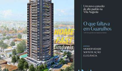 Apartamentos à venda, 172 m² a partir de R$ 1.843.954 - Vila Augusta - Guarulhos/SP