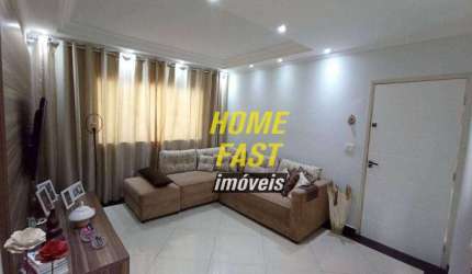 Sobrado com 3 dormitórios à venda, 133 m² por R$ 870.000,00 - Vila Yaya - Guarulhos/SP
