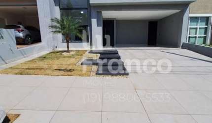 Casa em Condomínio para Venda em Sumaré, Residencial Real Parque Sumaré, 3 dormitórios, 1 suíte, 3 banheiros, 4 vagas