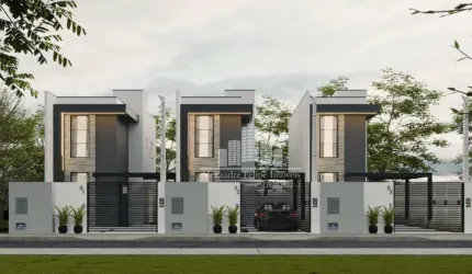 Casa com 2 quartos à venda na Loteamento Jardim Curitiba, Praia do Ervino, São Francisco do Sul, 68 m2 por R$ 337.000