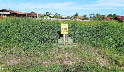 Terreno à venda na Avenida Claudiomiro Vizoto, 779, Praia do Ervino, São Francisco do Sul por R$ 139.000