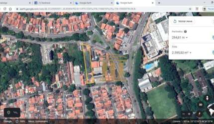 Área à venda, 2594 m² por R$ 2.200.000,00 - Jardim da Granja - São José dos Campos/SP