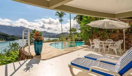 Casa com 4 dormitórios à venda, 313 m² por R$ 3.500.000,00 - Ponta Grossa e Praia Vermelha - Ubatuba/SP