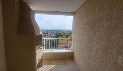 Apartamento com 2 dormitórios para alugar, 63 m² por R$ 3.363,27/mês - Jardim Oriente - São José dos Campos/SP