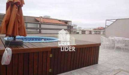 Cobertura com 4 dormitórios à venda, 220 m² por R$ 1.200.000,00 - Praia do Forte - Cabo Frio/RJ