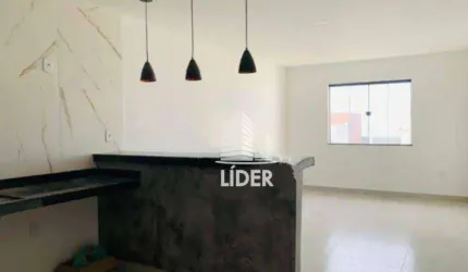Apartamento com 2 dormitórios para alugar, 70 m² por R$ 3.325,00/mês - Palmeiras - Cabo Frio/RJ