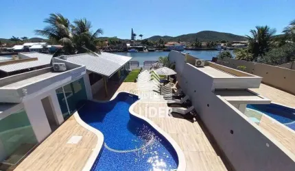Casa com 5 dormitórios à venda, 445 m² por R$ 4.400.000,00 - Ogiva - Cabo Frio/RJ