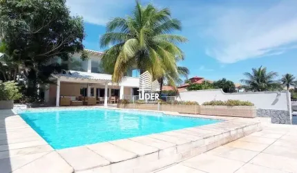 Casa com 5 dormitórios para alugar, 483 m² por R$ 21.752,00/ano - Passagem - Cabo Frio/RJ