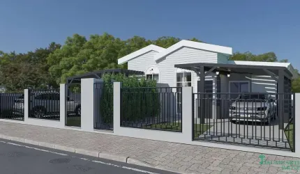 Casa Geminada  3 dormitórios com suíte em Biguaçu