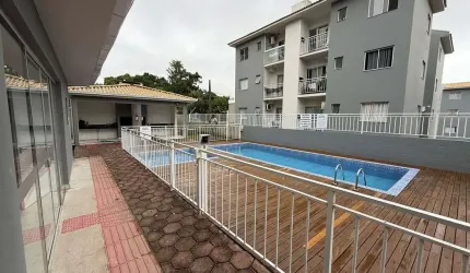 Apartamento 2 dormitórios com piscina