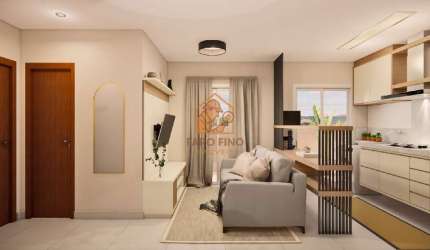 Apartamento novo, com ótimo acabamento e 1 quarto na Vila Zat!