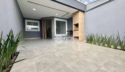 Casa com 3 dormitórios à venda, 96 m² por R$ 480.000,00 - Jardim Europa I - Santa Bárbara D'Oeste/SP