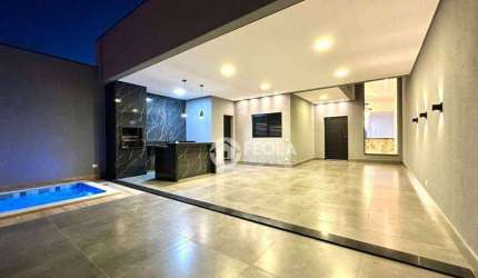 Casa com 3 dormitórios à venda, 160 m² por R$ 830.000,00 - Terra Azul - Santa Bárbara D'Oeste/SP