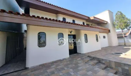 Casa com 3 dormitórios para alugar, 429 m² por R$ 7.268,44/mês - Jardim Colina - Americana/SP