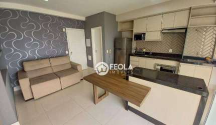 Apartamento com 1 dormitório à venda, 49 m² por R$ 520.000,00 - Santo Antônio - Americana/SP