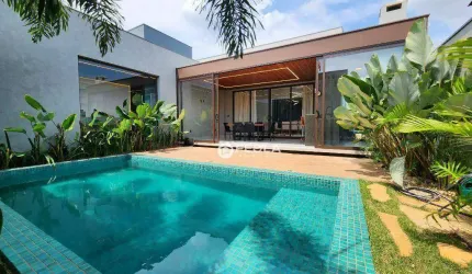 Casa com 3 dormitórios à venda, 280 m² por R$ 2.900.000,00 - Condomínio Phillipson Park - Americana/SP