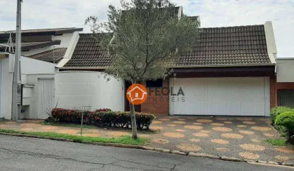 Casa com 3 dormitórios para alugar, 219 m² por R$ 5.982,00/mês - Jardim Girassol - Americana/SP