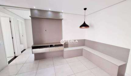 Apartamento com 2 dormitórios para alugar, 55 m² por R$ 1.767,00/mês - Joias de Santa Bárbara - Santa Bárbara D'Oeste/SP