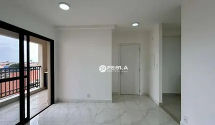 Apartamento com 3 dormitórios para alugar, 70 m² por R$ 2.972,96/mês - Jardim Ipiranga - Americana/SP