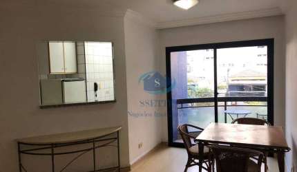 Apartamento com 1 dormitório para alugar, 52 m² por R$ 5.560,00/mês - Vila Olímpia - São Paulo/SP