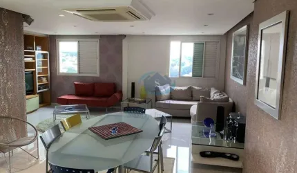 Apartamento com 3 dormitórios para alugar, 150 m² por R$ 11.512,00/mês - Mirandópolis - São Paulo/SP
