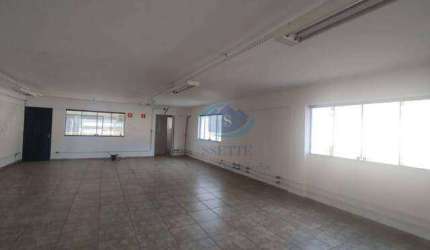 Sala para alugar, 134 m² por R$ 4.245,00/mês - Vila Firmiano Pinto - São Paulo/SP