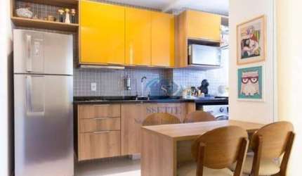 Apartamento com 1 dormitório para alugar, 34 m² por R$ 4.145,00/mês - Brooklin Paulista - São Paulo/SP
