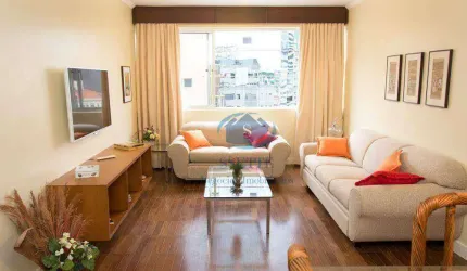 Apartamento com 3 dormitórios para alugar, 105 m² por R$ 9.945,00/mês - Paraíso - São Paulo/SP