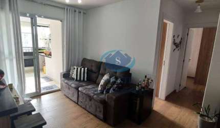 Apartamento com 2 dormitórios - Varanda Gourmet - à venda, 64 m² por R$ 530.000 - Sacomã - São Paulo/SP