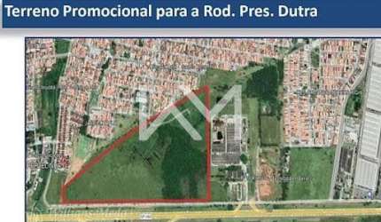 Área Industrial para venda com 283.476,00 mil metros quadrados em  São José dos Campos.